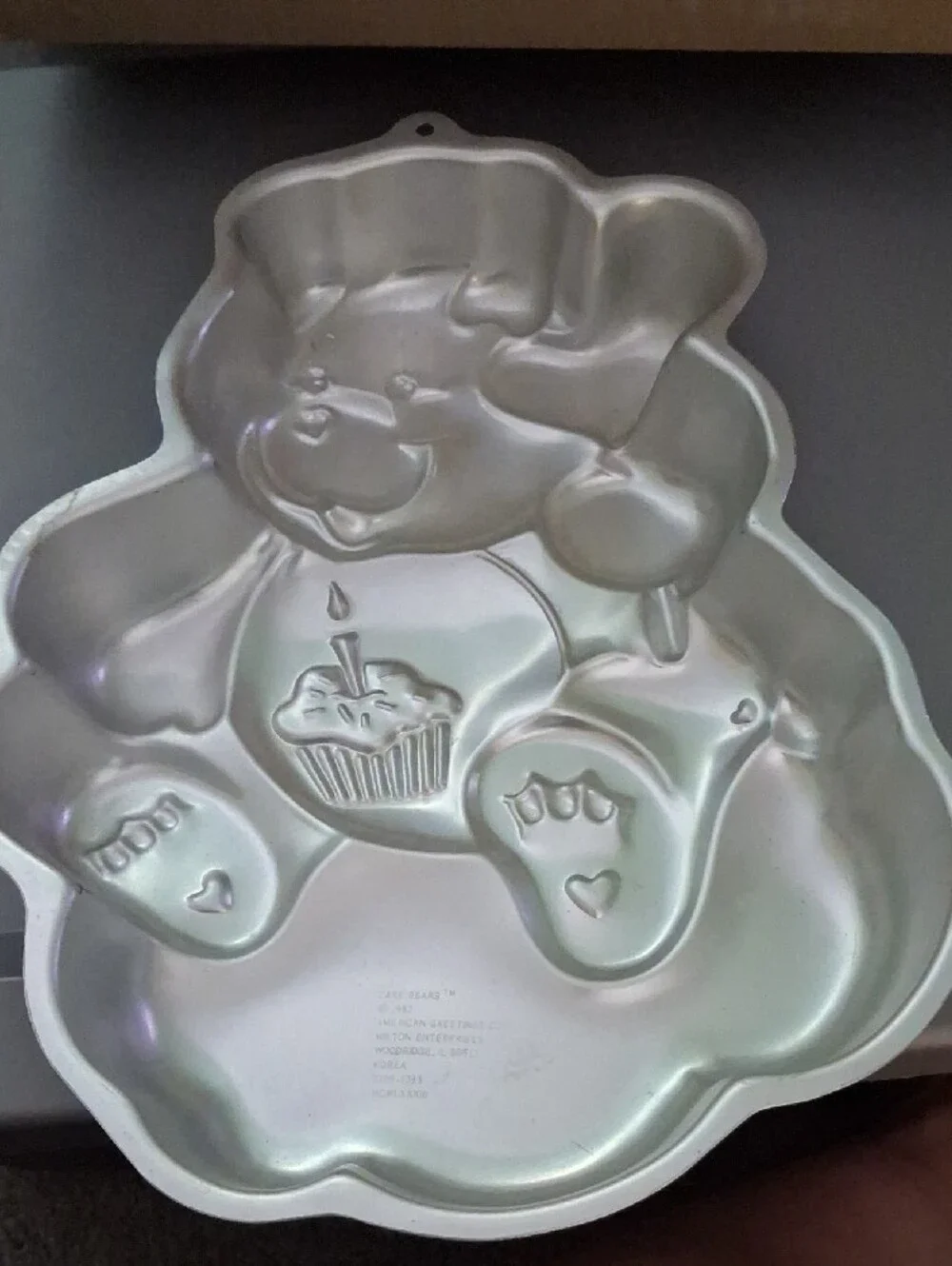 1983 Wilton Care Bears Cake Pan With Insert